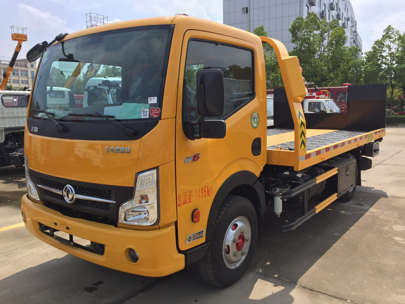 東風凱普特N300藍牌一拖二清障車